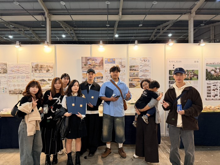 【恭賀】2025 台中設計週TFSD未來空間設計競賽，本系表現亮眼，榮獲建築組金獎與多項肯定圖片