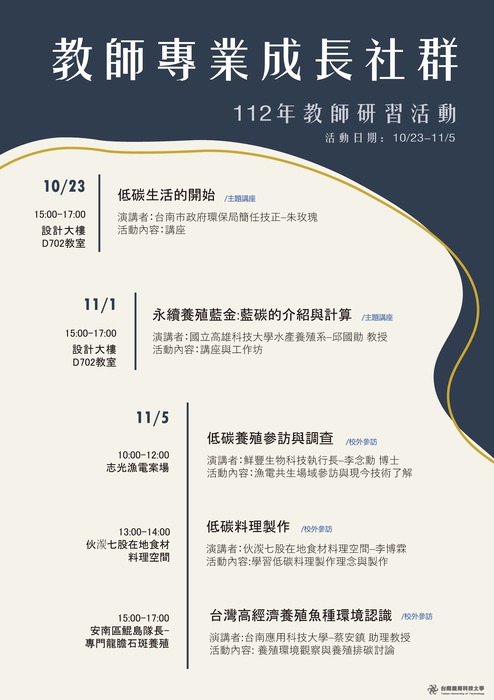 112年度教師研習活動-台南海洋文化議題與資源再利用Ⅱ圖片
