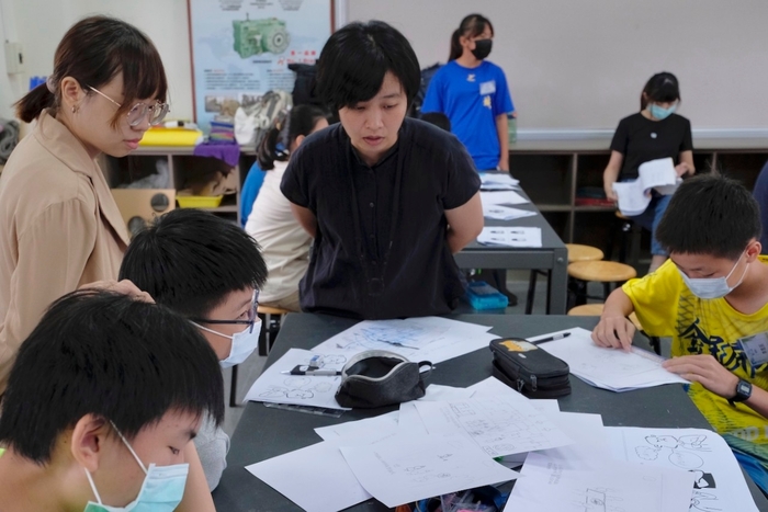 【活動】南應大協辦金城國中暑期營隊，以海洋教育帶入在地劍獅文化課程圖片