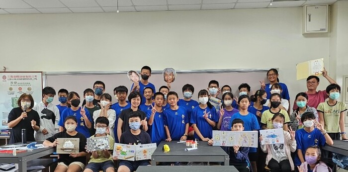 【活動】南應大協辦金城國中暑期營隊，以海洋教育帶入在地劍獅文化課程圖片